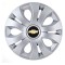Set 4 Capace Roti Autohelix MSA&reg; potrivite jantelor de 14 inch, Compatibil Cu Chevrolet, model Top Gray