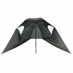 Umbrela Amur Brolly cu Paravan tip Cort Multifunctional, Ideal la Pescuit, Inaltime 200cm, Verde foto