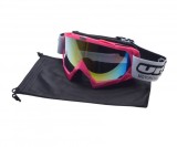 Ochelari motocross/atv/enduro Unit, culoare rama roz, lentila fumurie curcubeu Cod Produs: MX_NEW AB361018PB