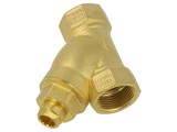 Filtru magnetic oblic 3/4&rdquo; alamă IBO 003602, max 16 bar