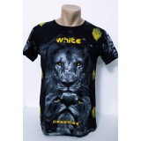 Tricou barbați design lei - L