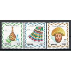 Mexic 1980 MNH - Arta traditionala mexicana, nestampilat