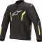 Geaca moto Alpinestars AST Air v2, culoare negru/galben, marime XL Cod Produs: MX_NEW 28205652PE