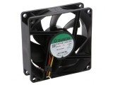 Ventilator DC Axial 24V 80x80x25mm 69.5m3/h 33dBA Cu Bilă