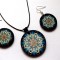 set lemn mandala 39562