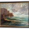 pictura FRITZ LAUBENTHAL ( 1901 - 1944 ) - Marina , tablou ulei panza cca.1930
