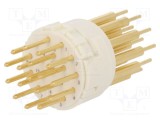 Conector M23 HARTING 17 pini THT 160V 8A