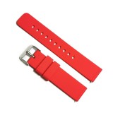 Curea de ceas Rosie din silicon 18mm / 20mm / 22mm JD417R, Time Veranda