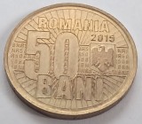 Romania, 50 Bani 2015 Denominarea