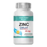 Cumpara ieftin Zinc Bisglicinat (chelat), 25 mg, 60 capsule vegetale, Cosmo Pharm