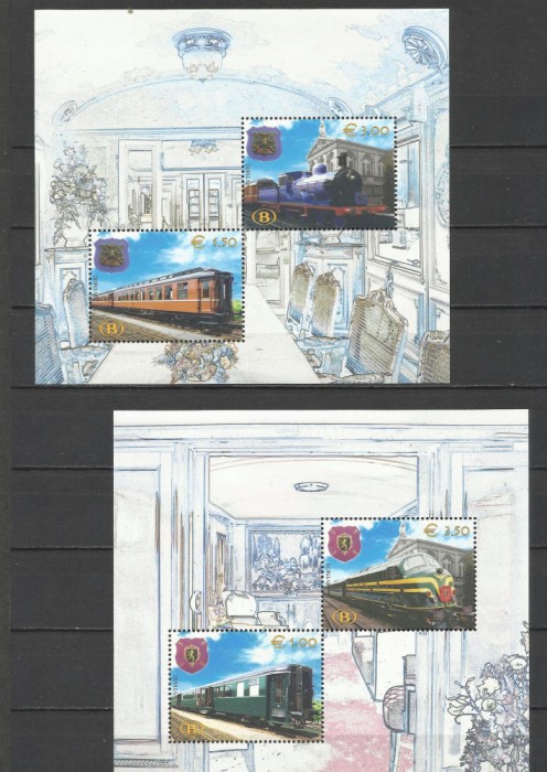 BELGIA 2003 TRANSPORT TRENURI LOCOMOTIVE