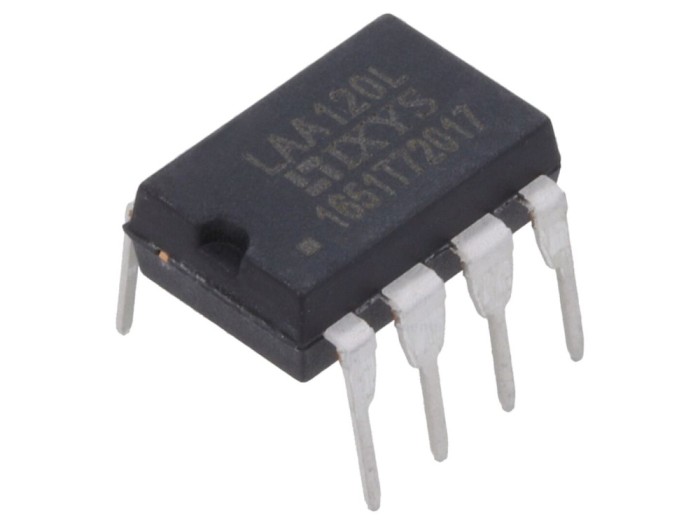 Releu semiconductor SPST-NO, THT