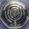 50 pence 2021 Marea Britanie, John Logie Baird, Brilliant unc, Coincard