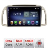 Navigatie Nissan Micra 2002-2010 Android radio gps internet Octa Core 8+128 LTE KIT-micra2003+EDT-E609 CarStore Technology