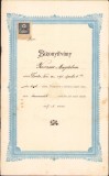 A719 Certificat școlar, 1908, Școala civilă de fete Timișoara