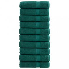 vidaXL Prosoape de duș premium SOLUND 10 buc. 70x140 cm 600 gsm