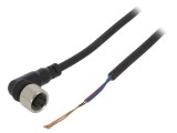 Cablu de conectare M12 5m PVC unghiular