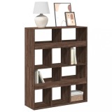 VidaXL Bibliotecă, stejar maro, 100x33x125,5 cm, lemn prelucrat