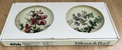 Set farfurii - Villeroy and Boch - Botanica - cutie originala foto