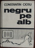 Cumpara ieftin MINIALBUM CONSTANTIN CIOSU: NEGRU PE ALB (pref.RADU NEGRU/1975/10 pagini patate)