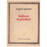 Eugeniu Sperantia - Initiere in poetica - 125378