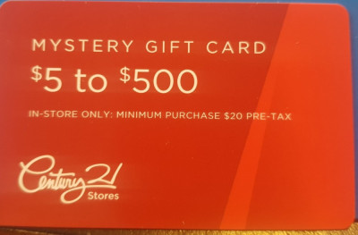 Gift card plastic pentru colectionari Century 21, New York foto