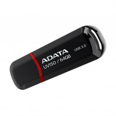 Usb flash drive adata 64gb uv150 usb3.0 negru foto