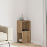 vidaXL Dulap de colț Stejar Artizanal 30,5x30x65cm Lemn compozit 889844