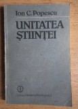 Ion C. Popescu - Unitatea stiintei