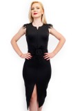 Cumpara ieftin Rochie Neagra Eleganta Evora - M(38)