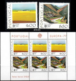 Portugalia 1977, EUROPA CEPT, serie neuzata, MNH, Nestampilat