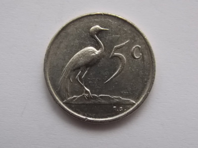 5 cents 1982 Africa de Sud -comemorativa foto