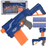 ARMĂ DE JUCĂRIE CU LANȚURI AUTOMATĂ SIGURĂ, CU SĂGEȚI MOALE, DIN SPUMĂ