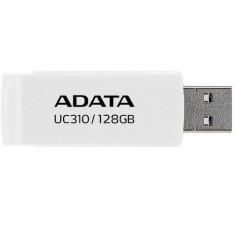 MEMORIE USB 3.2 ADATA 128 GB, protectie slide laterala, carcasa plastic, alb, &amp;quot;UC310-128G-RWH&amp;quot; (timbru verde 0.03 lei) foto