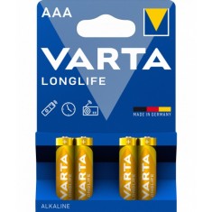 Baterie Varta Longlife 4903, AAA / LR3, Set 4 bucati foto