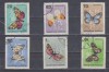 A12 S4 5 - Timbre foarte vechi - Ungaria - fluturi, Fauna, Stampilat