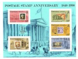 Guernsey 1990 - ziua marcii postale, bloc neuzat