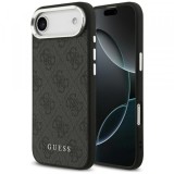 Husa MagSafe pentru Apple iPhone 17 Air, Guess, 4G Classic Logo, Neagra