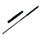 Cumpara ieftin Baston telescopic cromatic, IdeallStore&reg;, 100 cm, negru, teaca inclusa