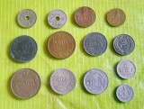 F465-Lot 14 monede Romania vechi 12 regaliste+ 2 populare. Pret pe lot.