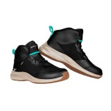 Ghete moto Urban Unisex Seventy model SD-BC4 Vector culoare: negru/turquoise/caramel 40