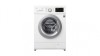 Masina de spalat rufe LG F4J3TS4WE, 8 kg, 1400 RPM, Motor Inverter Direct Drive, Clasa D, Steam, Alb