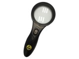 Lupă manuală ESD &Oslash;62mm cu LED și mărire 5x