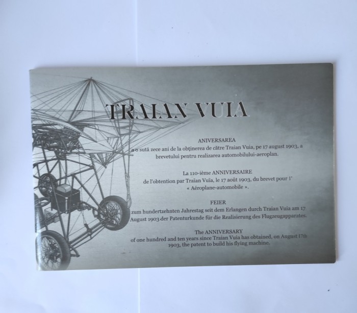 Album aniversar Traian Vuia, 110 ani