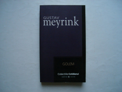 Golem - Gustav Meyrink foto