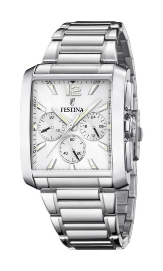 Ceas Barbati, Festina, On The Square F20635/1 - Marime universala