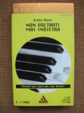 Kate Ross - Non voltarti mai indietro (in limba italiana)