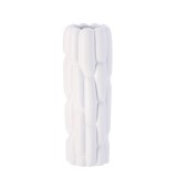 Vaza flori ceramica alba 13,5 x 38,5 cm