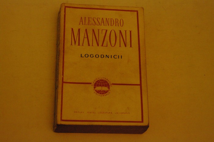 Logodnicii - Alessandro Manzoni