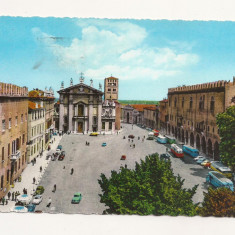 FA27-Carte Postala- ITALIA - Mantova, Piazza Sordello, circulata 1968